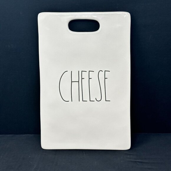 Rae Dunn Other - Rae Dunn CHEESE Charcuterie Board Ceramic Large Letters LL New Modern Farmhouse